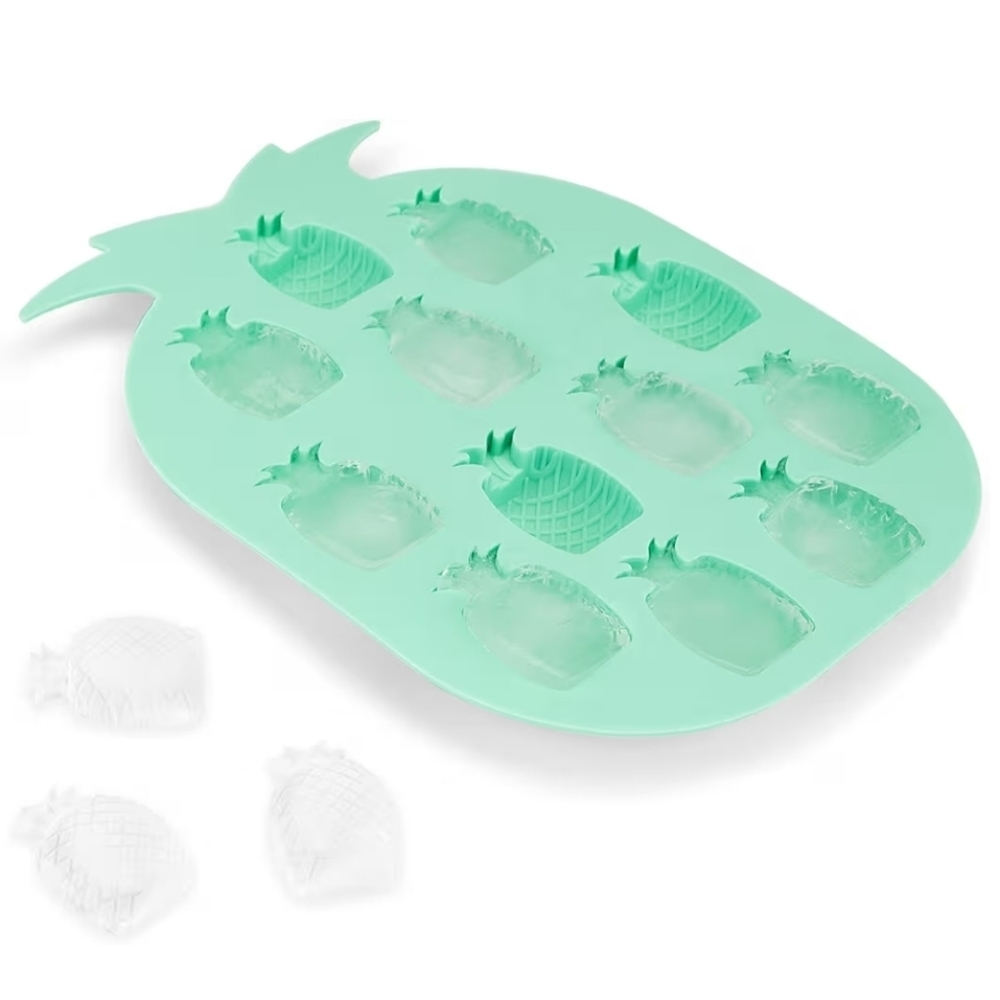 🆓️ W/ $60 Purchase! Blush 🍍 Pineapple Silicone Mold & Ice Cube Tray ~ NWT